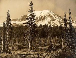 Eddie Eastwood Sold Her First Vintage Mount Rainier Print...